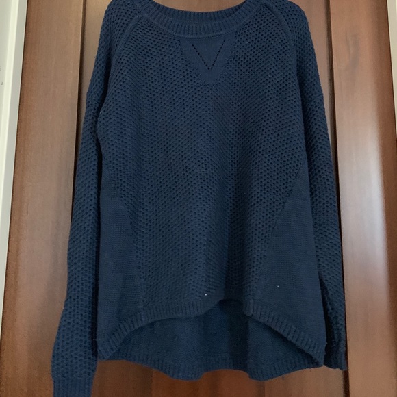 Blue knit sweater - Picture 1 of 4